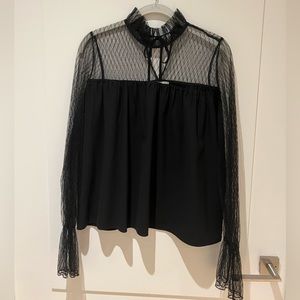 Pixie Market Fishnet Mesh Top